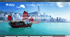 Desktop Screenshot of escortedasiatours.com